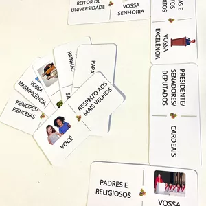Imagem de capa para o Ebook Pronominó - Tratamento