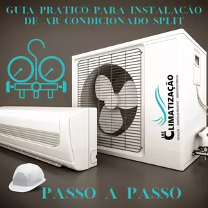 Imagem de capa para o Ebook Guia Prático para Instalação de Ar condicionado Split