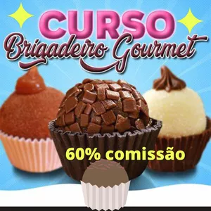 Imagem de capa para o Ebook Curso Brigadeiro Gourmet