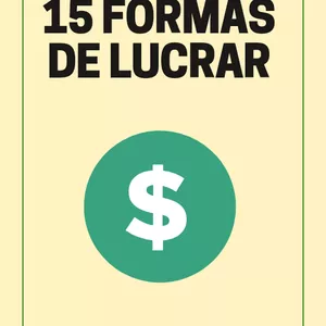 Imagem de capa para o Ebook 15 formas de lucrar 