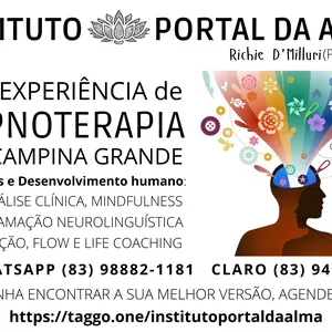 Imagem de capa para o Serviço online Hipnose clínica - confie em um Master Hipnoterapeuta com 8 formações internacionais