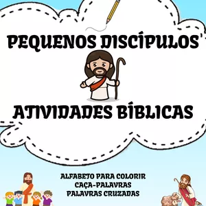 Imagem de capa para o Ebook Pequenos Discípulos - Atividades Bíblicas