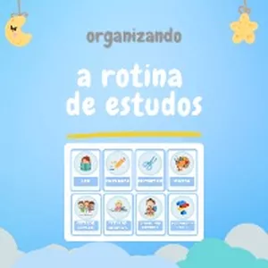 Imagem de capa para o Curso online  Organizando a Rotina de Estudo