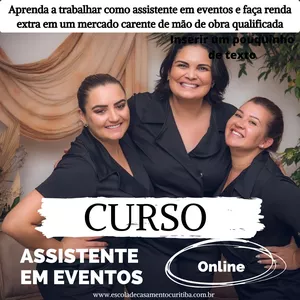 Imagem de capa para o Curso online Curso Rápido Assistente em Eventos