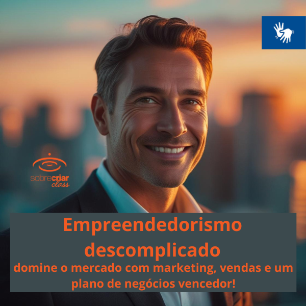 Imagem do curso Empreendedorismo descomplicado: domine o mercado com marketing, vendas e um plano de negócios vencedor! (Libras)