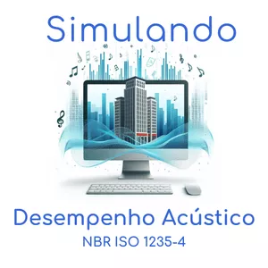 Imagem de capa para o Curso online Simulando - Desempenho Acústico