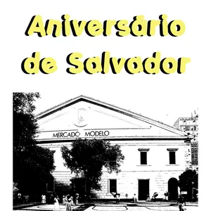 Imagem de capa para o Ebook Atividades  sobre Aniversário de Salvador