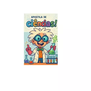 Imagem de capa para o Ebook Apostila de ciências com 10 experiencias para crianças do ensino fundamental.
