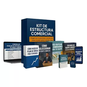 Imagen de portada para Curso online Kit Estructura tu Área Comercial