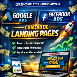 Imagem do curso Formação Profissional em Tráfego Pago: Do Zero ao Especialista em Google e Facebook Ads com Estratégias Avançadas e Aplicação Prática