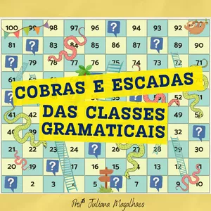 Imagem de capa para o Ebook Classes Gramaticais - Cobras e escadas 