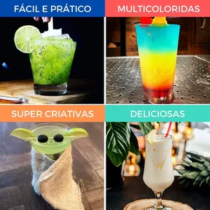 Imagem do curso DOSE EXTRA - Receitas de Drinks e Coquetéis