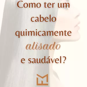Imagem de capa para o Ebook CABELOS ALISADOS E SAUDÁVEIS