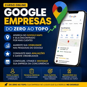Imagem do curso Google Empresas do Zero ao Topo