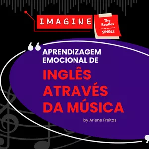 Imagem de capa para o Curso online Inglês através da música - IMAGINE (Beatles)