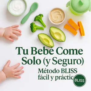 Imagen de portada para Curso online Tu Bebe Come Solo y Seguro Metodo BLISS facil y practico