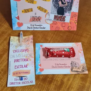 Imagem de capa para o Ebook Kit - Dia do diretor Escolar (EDITÁVEL) Canva Pro ou Word. 