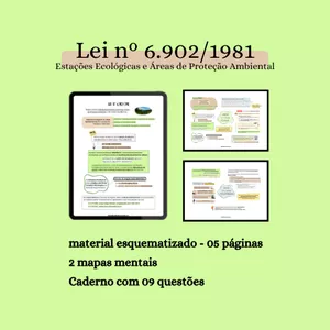 Imagem de capa para o Ebook LEI Nº 6.902/1981