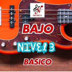 Imagen de portada para Curso online Bajo eléctrico - Nivel 3 - básico