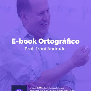 Imagem principal do produto E-book Ortográfico - Prof. Ironi Andrade