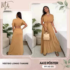 Imagem de capa para o Ebook Vestido Longo Tanure