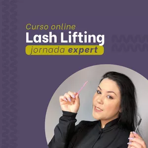 Imagem principal do produto Curso Online Lash Lifting - Jornada Expert