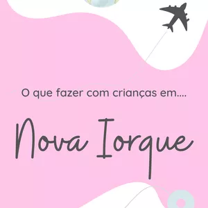 Imagem de capa para o Ebook O que fazer com crianças em NY
