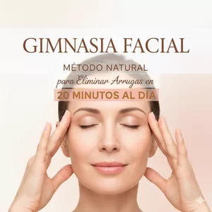 Imagen de portada para Ebook Gimnasia Facial: Método Natural para Eliminar Arrugas en 20 Minutos al Día