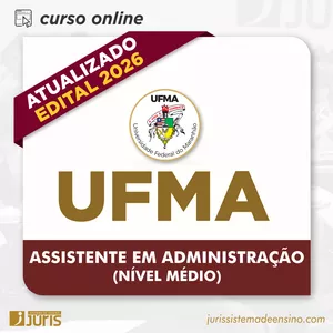 Imagem de UFMA | Assistente em Administração (nível médio) criado por Júris Sistema de Ensino na hotmart