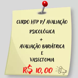 Imagem de capa para o Ebook CURSO DE HTP PARA AVALIAÇÃO PSICOLÓGICA