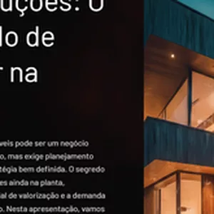 Imagem de capa para o Ebook GUIA EXCLUSIVO Lucrando com construções: "O segredo de vender na planta e faturar 2 vezes mais"