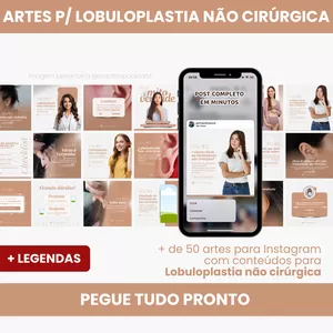Imagem do curso PACK PARA LOBULOPLASTIA NÃO CIRÚRGICA