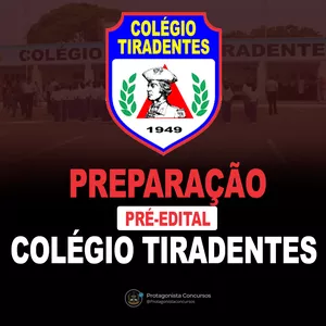 Imagem de capa para o Curso online TURMA 2 - Projeto Colégio Tiradentes 2025 | Protagonista Concursos