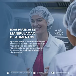 Imagem de capa para o Curso online Boas Práticas de Manipulação de Alimentos