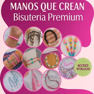 Imagen de portada para Ebook CURSO: Manos que Crean – Bisutería Premium