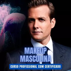 Imagem de Curso Profissional - Makeup Masculina criado por Cursos Online MKD na hotmart