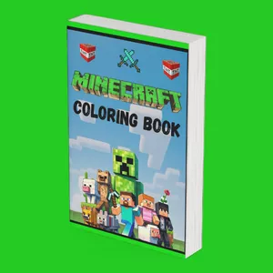 Imagen de portada para Ebook MINECRAFT COLORING BOOK