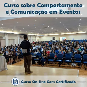 Imagem do curso Curso online sobre Comportamento e Comunicação em Eventos