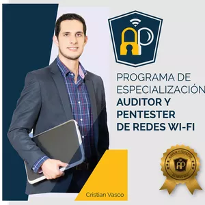 Imagen de portada para Curso online Programa de Especialización: Auditor y Pentester de Redes Wi-Fi 