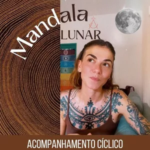 Imagem de capa para o Curso online Mandala Lunar - Acompanhamento Cíclico