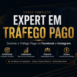 Imagem do curso Expert em Tráfego Pago Curso de Anuncios no Instagram para Empresas 