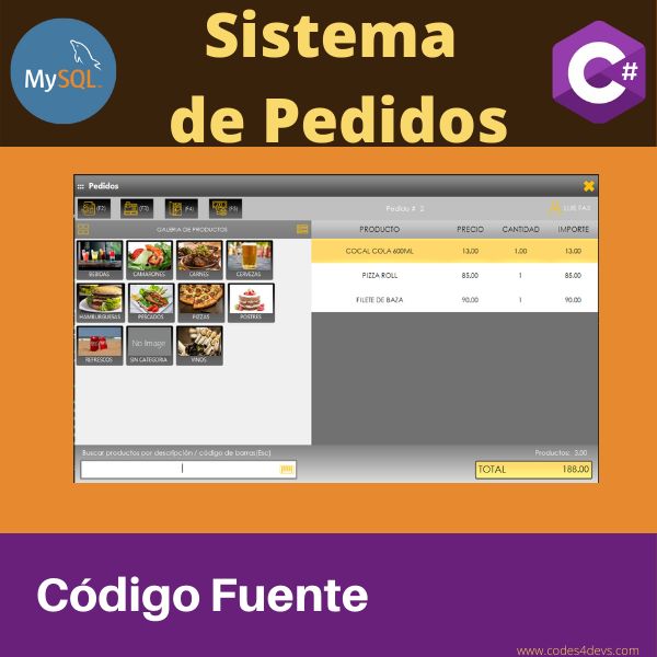 Software De Pedidos Csharp Y Mysql Luis Fax Learn A New Skill Software Downloadable Programs Hotmart