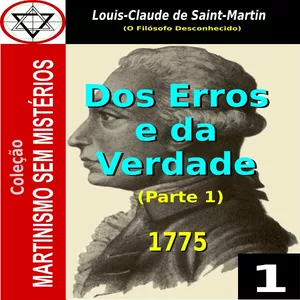 Imagem principal do produto Dos Erros e da Verdade de Louis-Claude de Saint-Martin