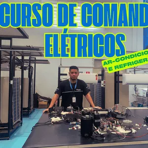 Imagem do curso Curso Comandos Elétricos Refrigeração Climatização + 10 Apostilas Especiais 