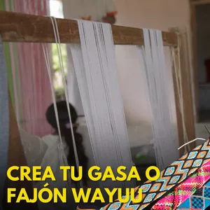 Imagen de portada para Curso online Crea tu gasa o fajón Wayuu OB