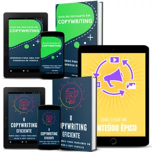 Imagem de capa para o Ebook Kit Guia das Copys Milionárias
