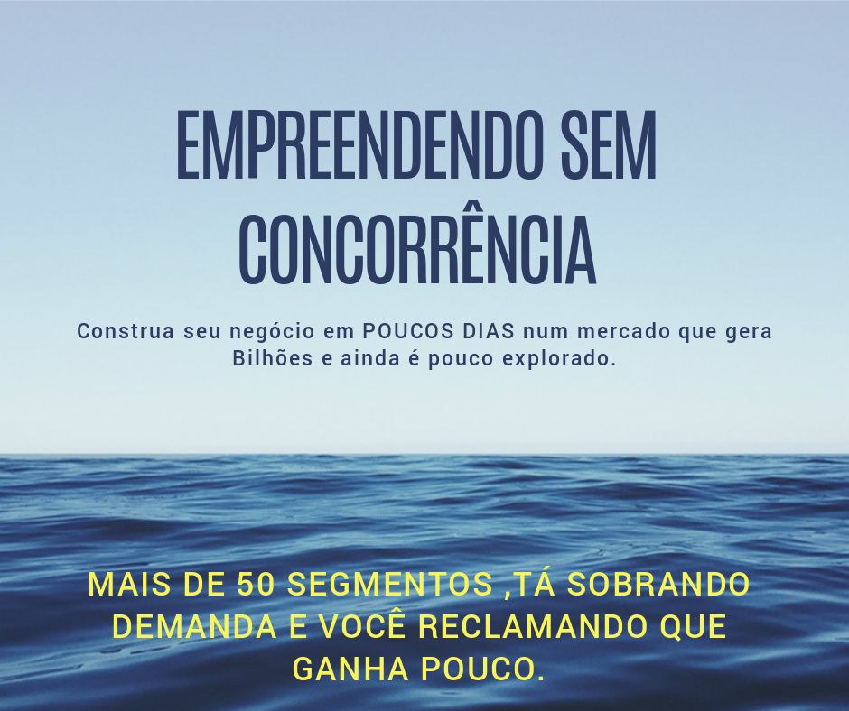 Imagem do curso Empreendendo SEM CONCORRÊNCIA
