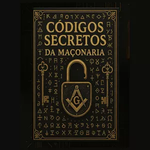 Imagem de capa para o Ebook Códigos Secretos da Maçonaria para sua vida. 