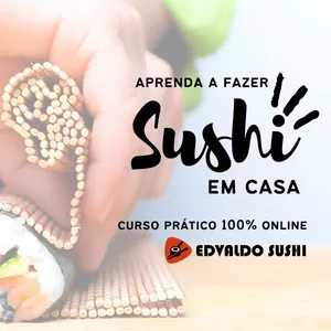 Imagem de capa para o Curso online Sushi em Casa - Curso para a Melhor Idade