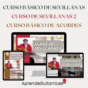 Imagem principal do produto Aprende a tocar Sevillanas desde Cero